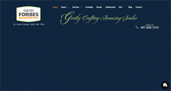 Desktop Screenshot of forbesorthodontics.com